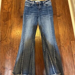 Classic Blue Wide Leg Jeans